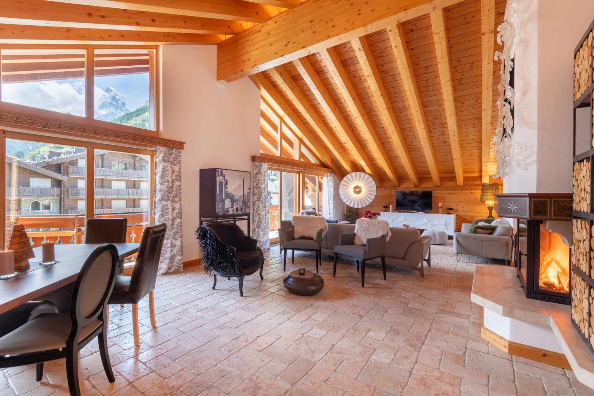 Luxury Chalets & Apartments By Mountain Exposure Церматт Номер фото