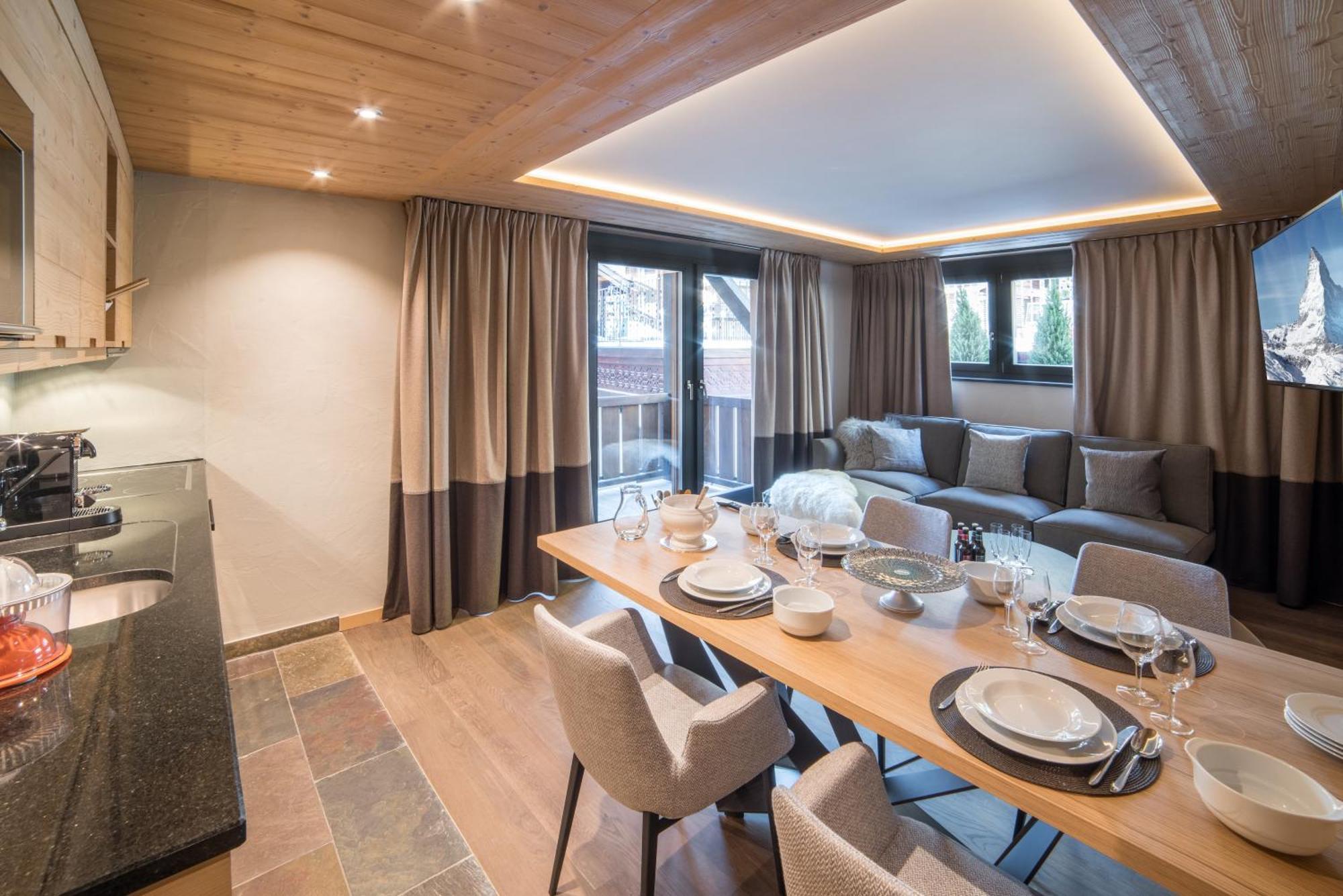 Luxury Chalets & Apartments By Mountain Exposure Церматт Номер фото